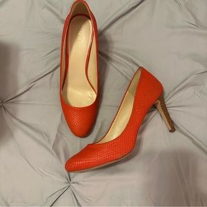 Nine West Snake Skin Pumps